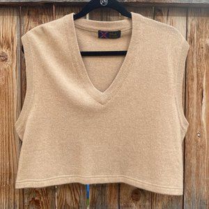 Vintage Cashmere Sweater Vest - Size L